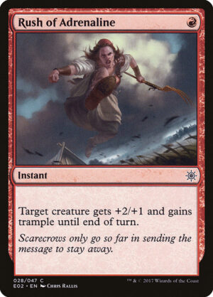 Rush of Adrenaline<br /><span class="collector-number">Collector No. 28</span>
