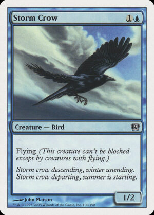 Storm Crow<br /><span class="collector-number">Collector No. 100</span>