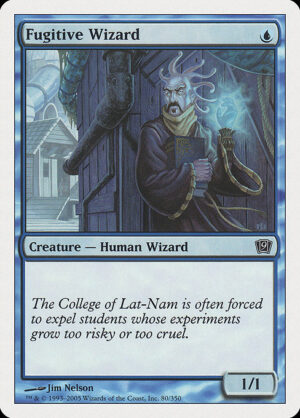 Fugitive Wizard<br /><span class="collector-number">Collector No. 80</span>