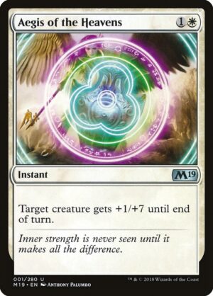 Aegis of the Heavens<br /><span class="collector-number">Collector No. 1</span>