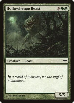 Hollowhenge Beast<br /><span class="collector-number">Collector No. 118</span>