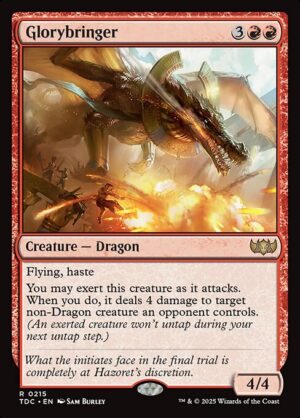 Glorybringer<br /><span class="collector-number">Collector No. 215</span>