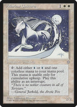 Adarkar Unicorn<br /><span class="collector-number">Collector No. 1</span>