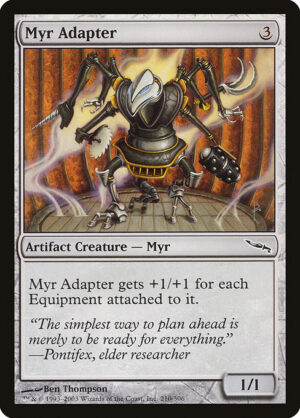 Myr Adapter<br /><span class="collector-number">Collector No. 210</span>