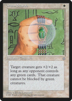 Green Scarab<br /><span class="collector-number">Collector No. 28</span>