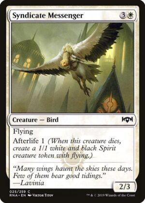 Syndicate Messenger<br /><span class="collector-number">Collector No. 25</span>