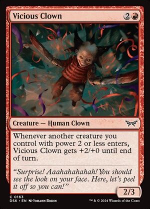 Vicious Clown - Foil<br /><span class="collector-number">Collector No. 163</span>