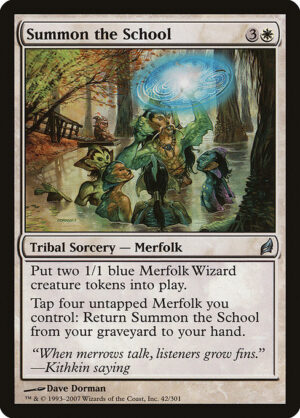 Summon the School<br /><span class="collector-number">Collector No. 42</span>