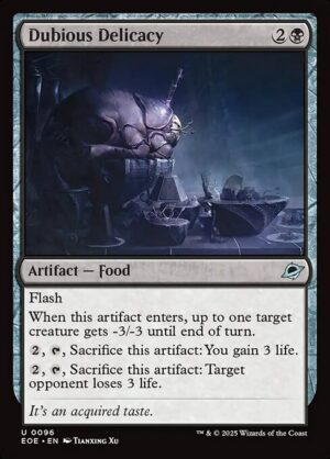 Dubious Delicacy<br /><span class="collector-number">Collector No. 96</span>