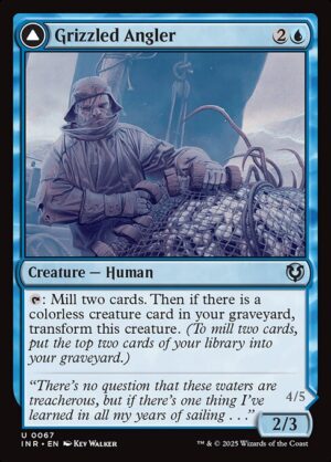 Grizzled Angler // Grisly Anglerfish<br /><span class="collector-number">Collector No. 67</span>