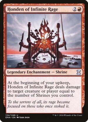 Honden of Infinite Rage<br /><span class="collector-number">Collector No. 134</span>