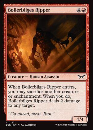 Boilerbilges Ripper<br /><span class="collector-number">Collector No. 127</span>