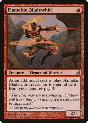 Flamekin Bladewhirl<br /><span class="collector-number">Collector No. 165</span>