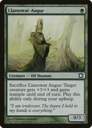 Llanowar Augur<br /><span class="collector-number">Collector No. 129</span>