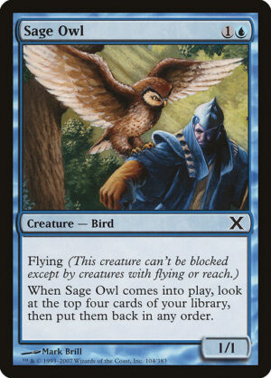 Sage Owl<br /><span class="collector-number">Collector No. 104</span>