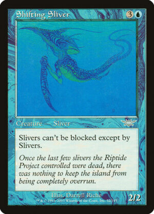 Shifting Sliver<br /><span class="collector-number">Collector No. 52</span>