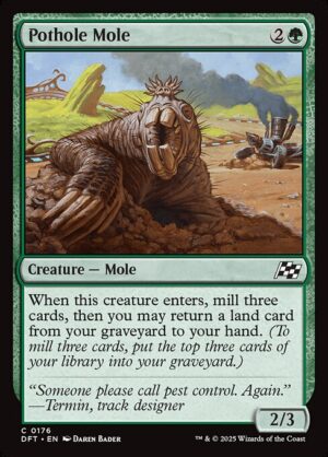 Pothole Mole<br /><span class="collector-number">Collector No. 176</span>