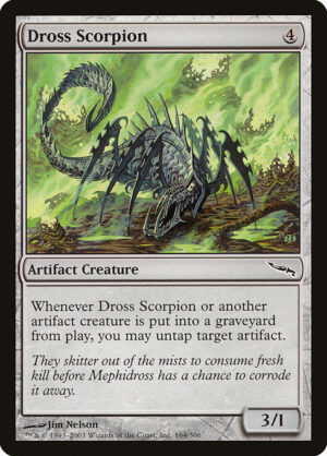 Dross Scorpion<br /><span class="collector-number">Collector No. 164</span>