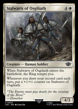 Stalwarts of Osgiliath<br /><span class="collector-number">Collector No. 33</span>