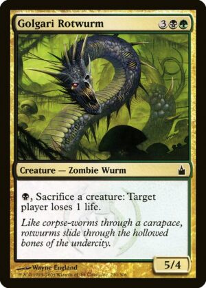 Golgari Rotwurm<br /><span class="collector-number">Collector No. 210</span>