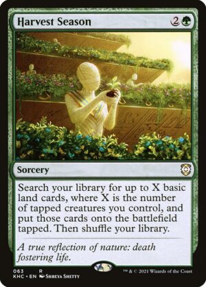 Harvest Season<br /><span class="collector-number">Collector No. 63</span>