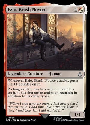 Ezio, Brash Novice<br /><span class="collector-number">Collector No. 55</span>