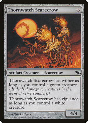 Thornwatch Scarecrow<br /><span class="collector-number">Collector No. 265</span>