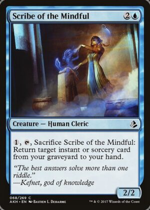 Scribe of the Mindful<br /><span class="collector-number">Collector No. 68</span>