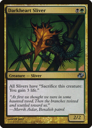 Darkheart Sliver<br /><span class="collector-number">Collector No. 155</span>