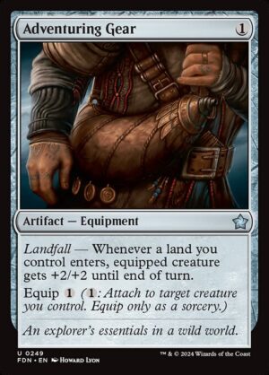 Adventuring Gear<br /><span class="collector-number">Collector No. 249</span>