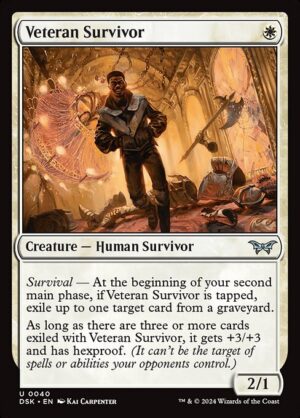 Veteran Survivor<br /><span class="collector-number">Collector No. 40</span>