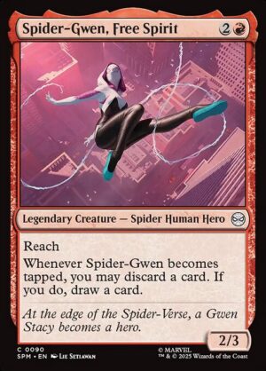 Spider-Gwen, Free Spirit<br /><span class="collector-number">Collector No. 90</span>