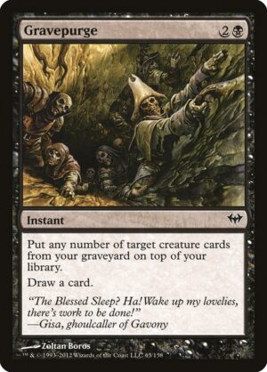 Gravepurge<br /><span class="collector-number">Collector No. 65</span>