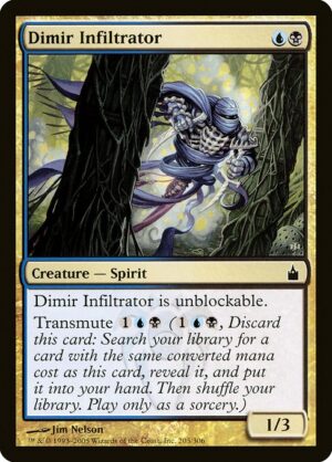 Dimir Infiltrator<br /><span class="collector-number">Collector No. 203</span>