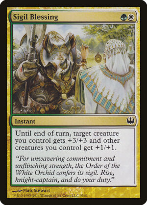 Sigil Blessing<br /><span class="collector-number">Collector No. 30</span>