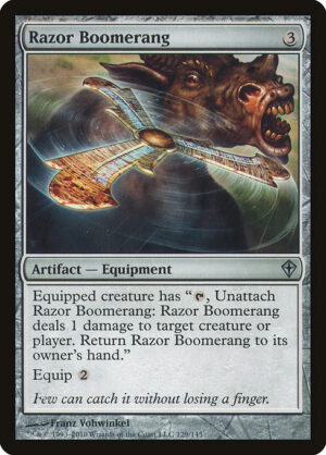 Razor Boomerang<br /><span class="collector-number">Collector No. 129</span>