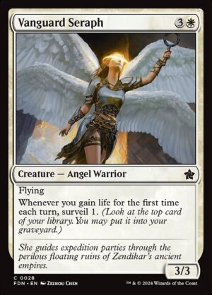 Vanguard Seraph<br /><span class="collector-number">Collector No. 28</span>