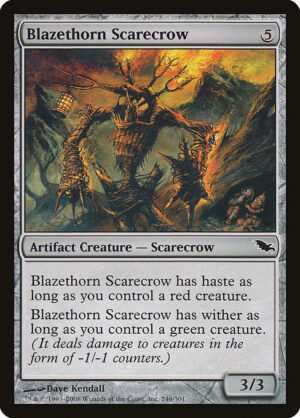 Blazethorn Scarecrow<br /><span class="collector-number">Collector No. 246</span>