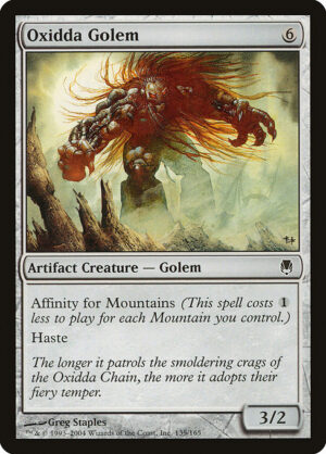 Oxidda Golem<br /><span class="collector-number">Collector No. 135</span>