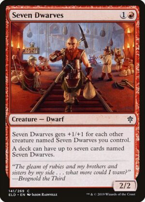 Seven Dwarves<br /><span class="collector-number">Collector No. 141</span>
