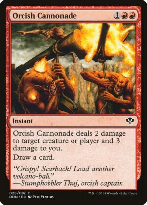 Orcish Cannonade<br /><span class="collector-number">Collector No. 28</span>