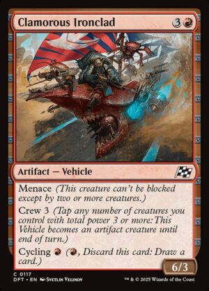 Clamorous Ironclad<br /><span class="collector-number">Collector No. 117</span>