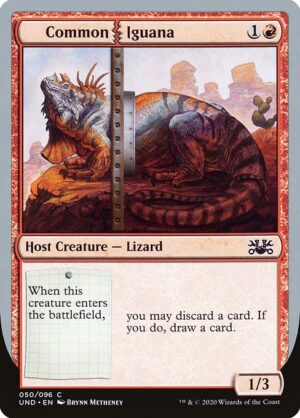 Common Iguana<br /><span class="collector-number">Collector No. 50</span>