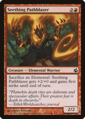 Seething Pathblazer<br /><span class="collector-number">Collector No. 101</span>