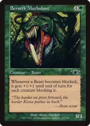 Berserk Murlodont<br /><span class="collector-number">Collector No. 117</span>