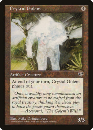 Crystal Golem<br /><span class="collector-number">Collector No. 298</span>