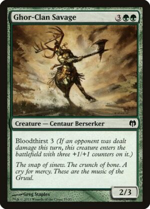 Ghor-Clan Savage<br /><span class="collector-number">Collector No. 53</span>