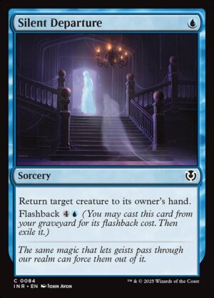 Silent Departure - Foil<br /><span class="collector-number">Collector No. 84</span>