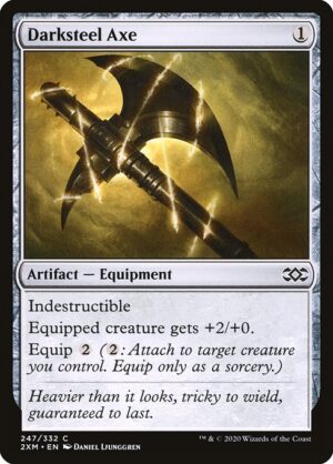 Darksteel Axe - Foil<br /><span class="collector-number">Collector No. 247</span>