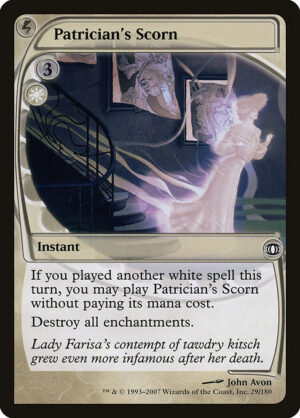 Patrician's Scorn<br /><span class="collector-number">Collector No. 29</span>